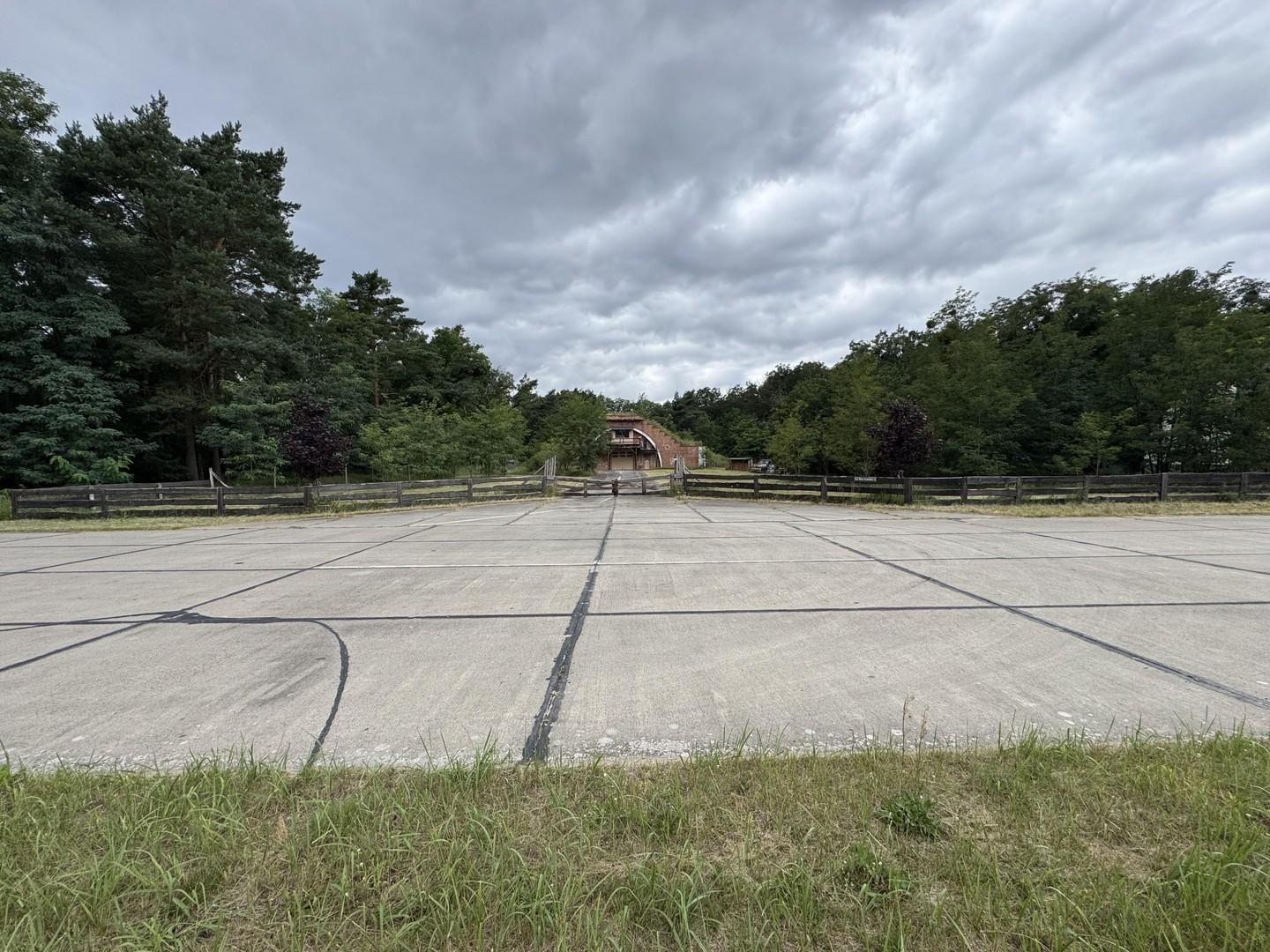 Blick von Privatstraße