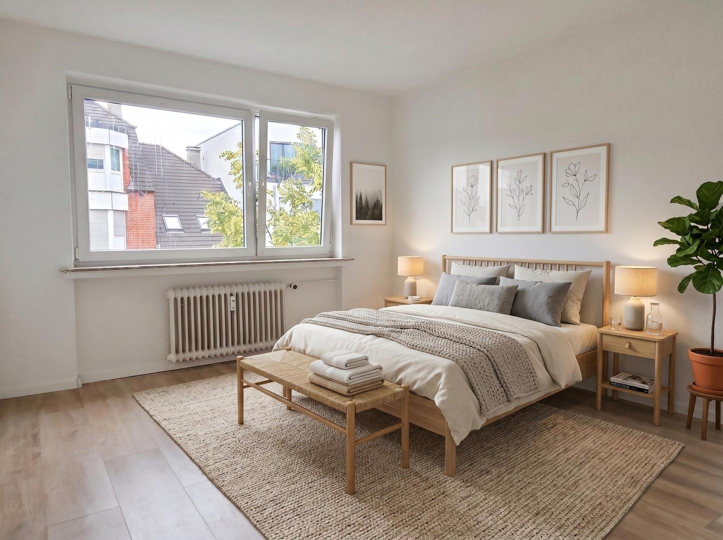 Schlafzimmer - Wohnbeispiel