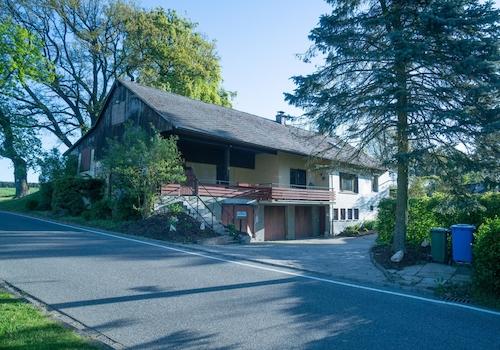 Blick von Straße