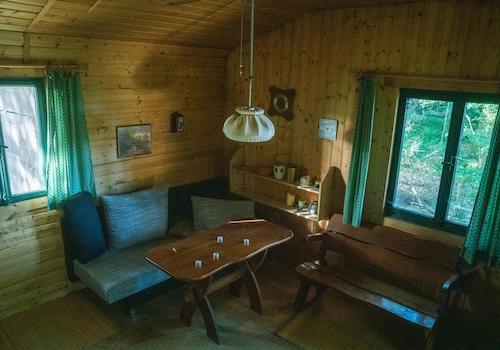 Hütte Innen