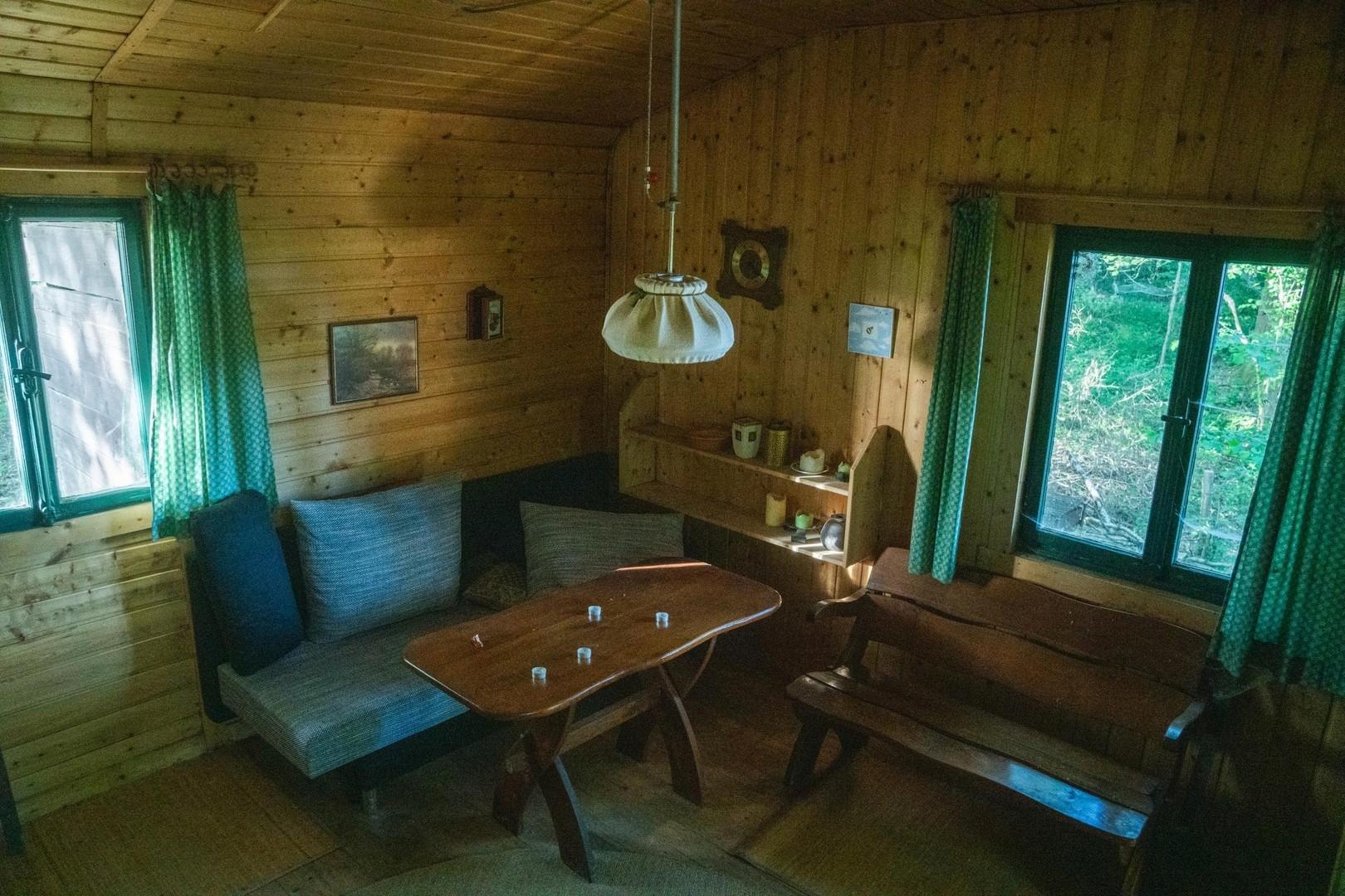 Hütte Innen