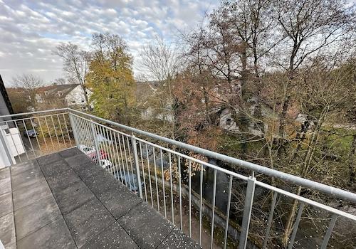 Ausblick vom Balkon