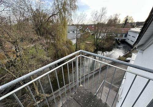 Ausblick vom Balkon
