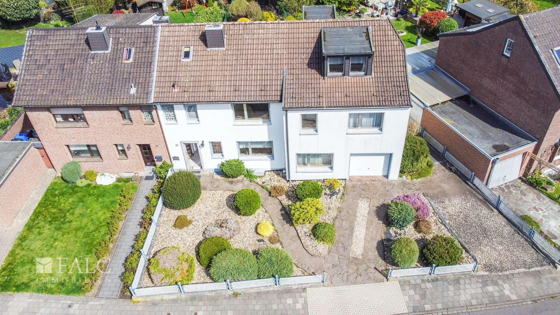 Hausansicht Drohne