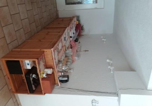 das Buffet im Frühstücksraum