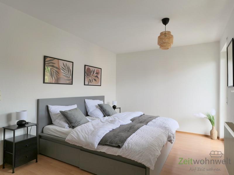 Blick ins Schlafzimmer