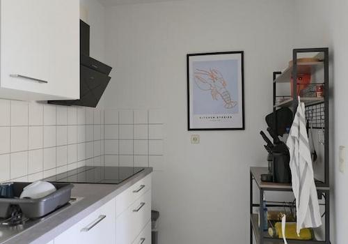 Blick in die Küche
