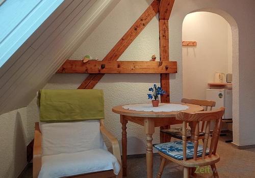 Blick zur Sitzecke