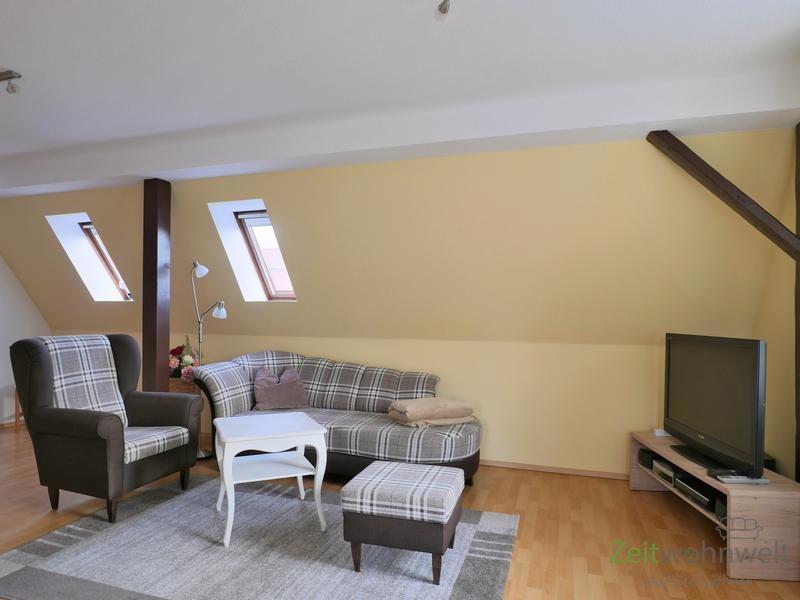 Blick ins Wohnzimmer