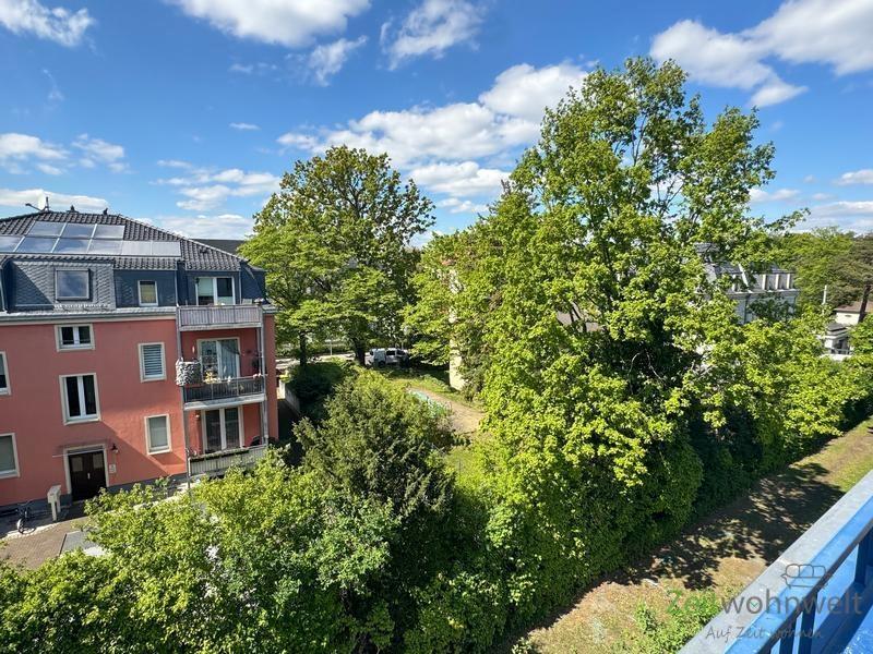 Blick vom Balkon