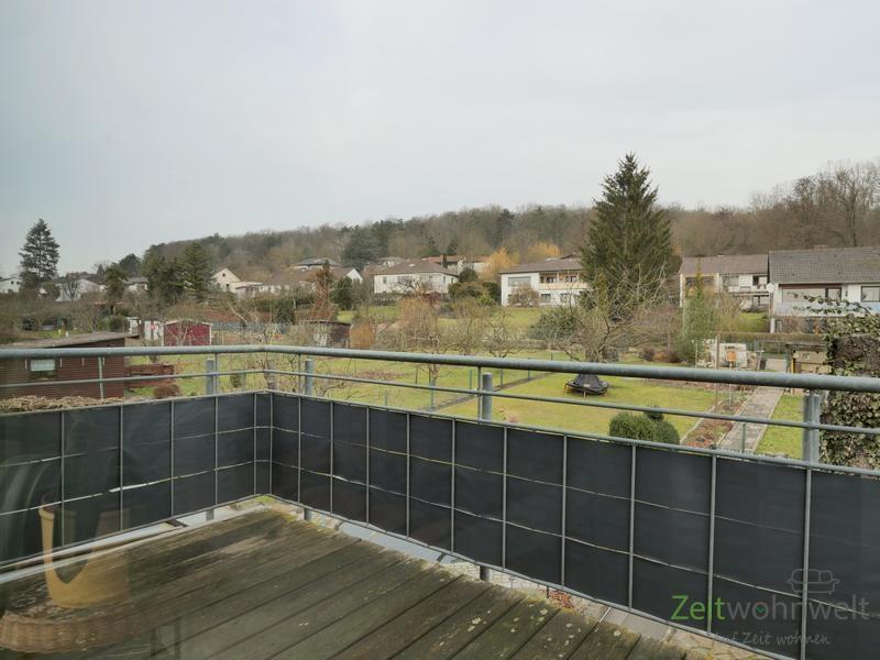 Balkonausblick im Februar