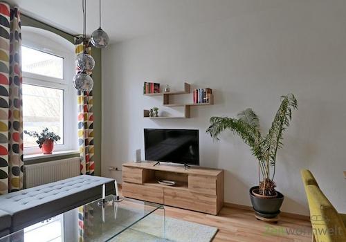 Blick zum TV