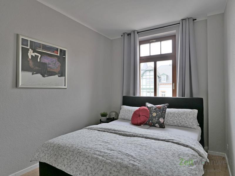 Schlafzimmer im edlen Grauton