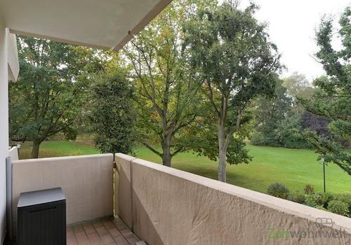 Blick vom Balkon