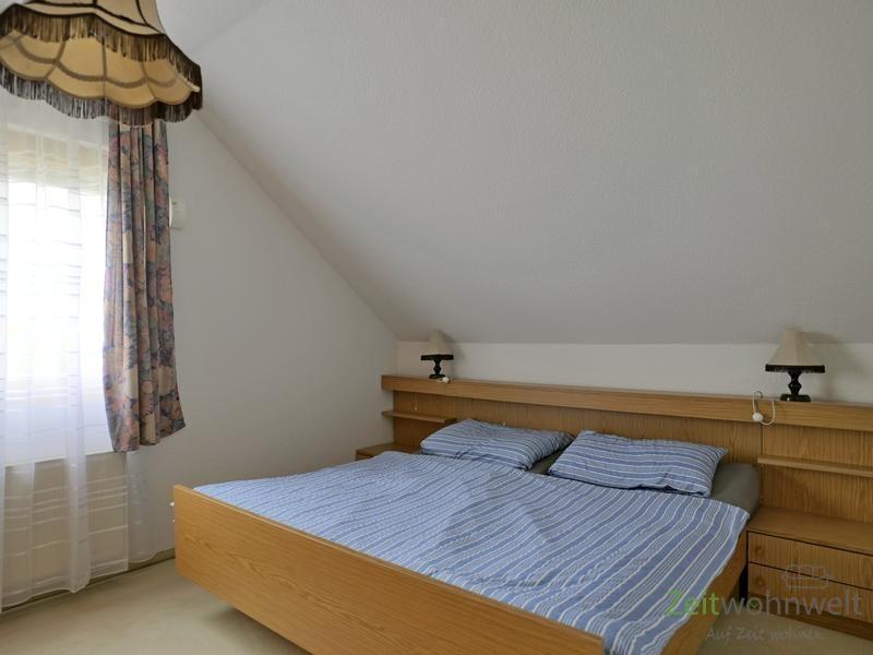 Blick ins Schlafzimmer