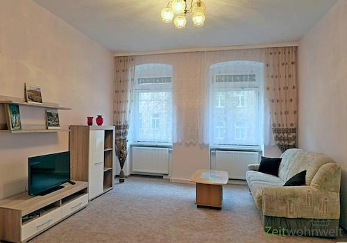 Blick ins Wohnzimmer