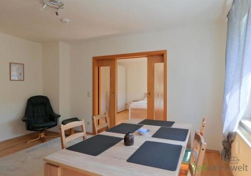 Blick zum Schlafzimmer
