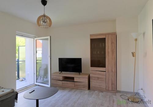 Blick ins Wohnzimmer