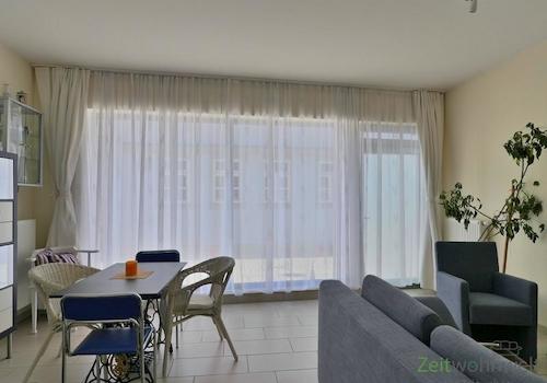 Blick in ins Wohnzimmer