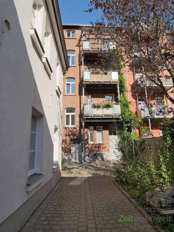 ruhiger Innenhof