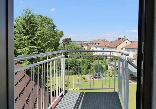 Blick aus der Haustür