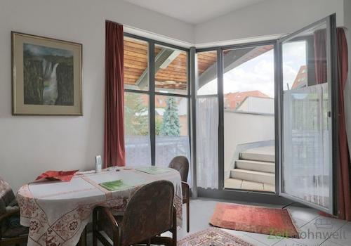 Blick zum Terrassenausgang