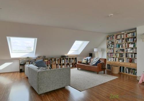 Blick ins Wohnzimmer