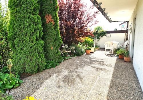 Terrasse der EG Wohnung