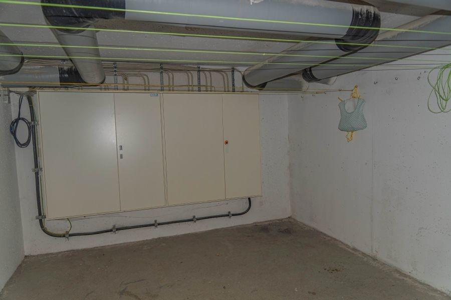 Trockenraum und Elektrozählerschrank