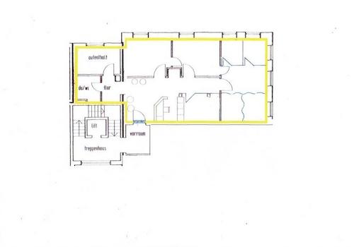 Grundriss 1 Praxis-, Büroräume (derzeit)