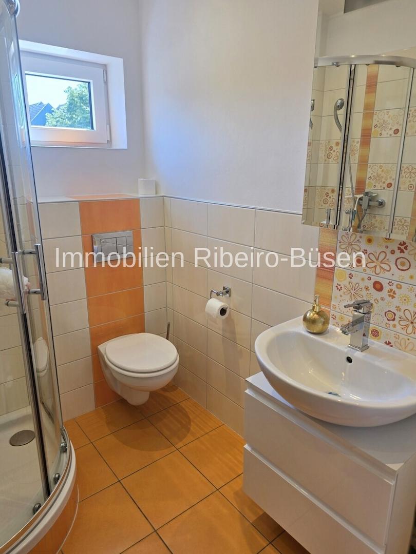 Badezimmer im Dachgeschoss