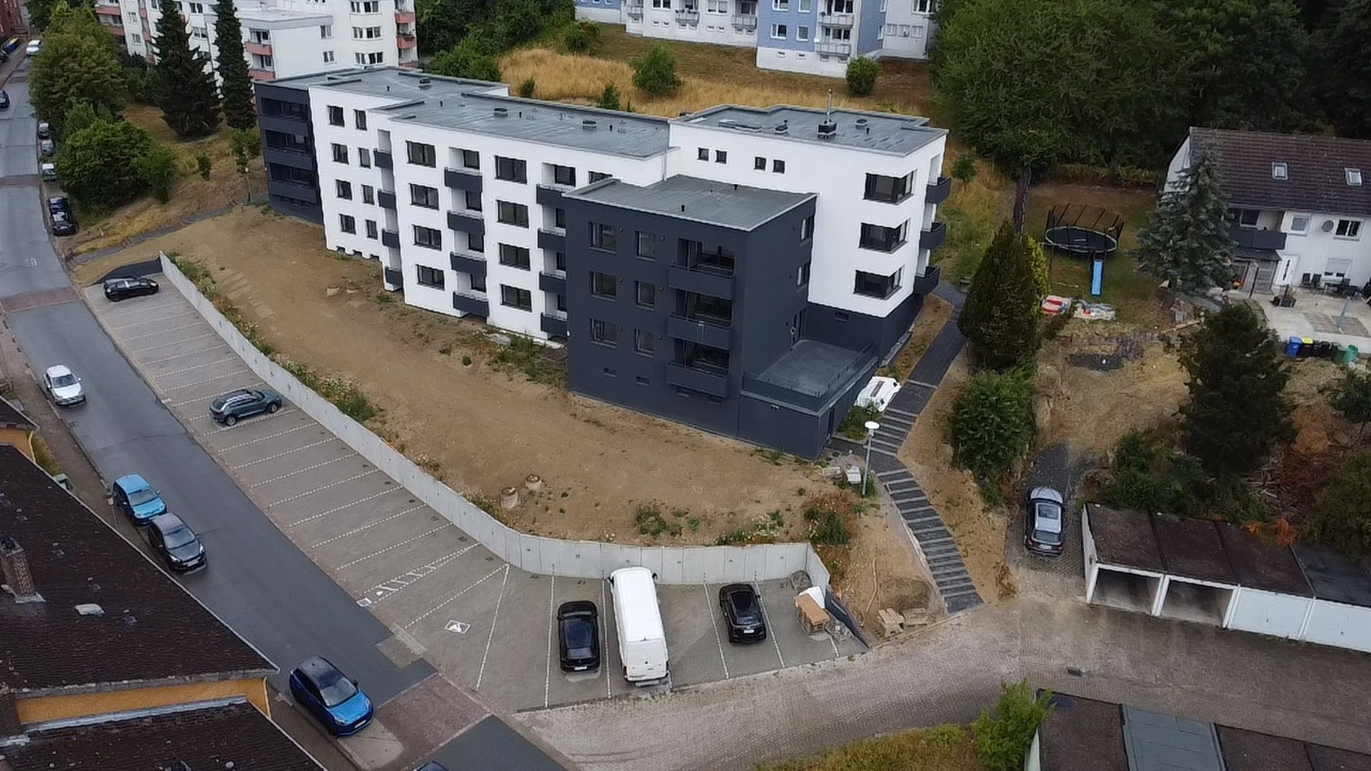 Eingang zum Haus 8