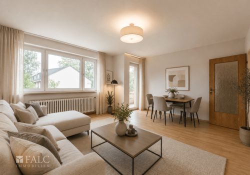 Wohnzimmer - (KI generiert)