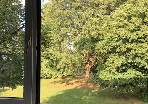 Blick aus dem Schlafzimmer