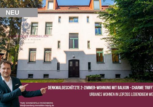 Immobilie verkaufen in Leipzig_ 2-Raumwohnung_Rosenberg Immobilien Leipzig_Titelbild