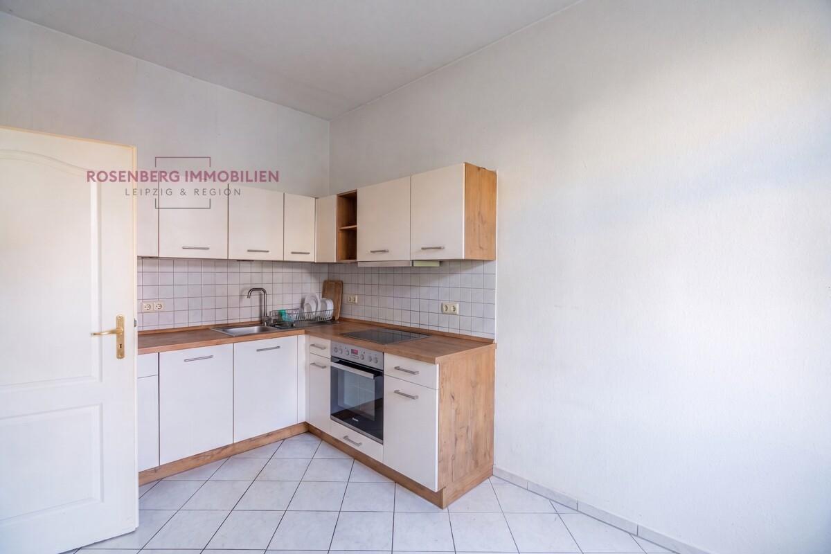 Immobilie zu verkaufen in Leipzig_2-Raumwohnung _Rosenberg Immobilien Leipzig _Küche