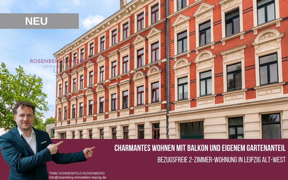 Immobilie in Leipzig zu verkaufen _ 2 Raumwohnung _ Rosenberg Immobilien _ Titelbild