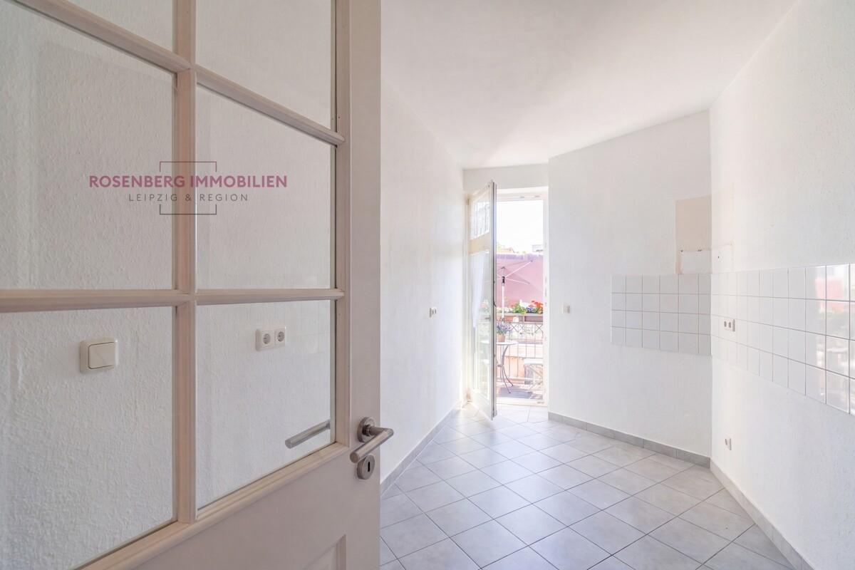 Immobilie verkaufen in Leipzig_ 3-Raumwohnung_Rosenberg Immobilien Leipzig_Küche