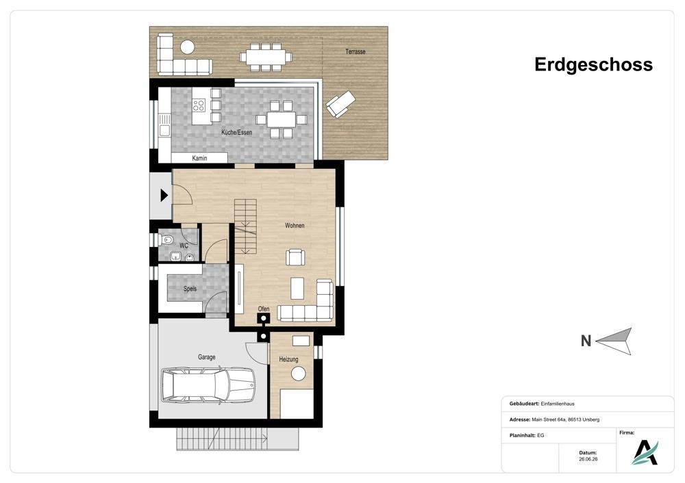 Grundriss EG  