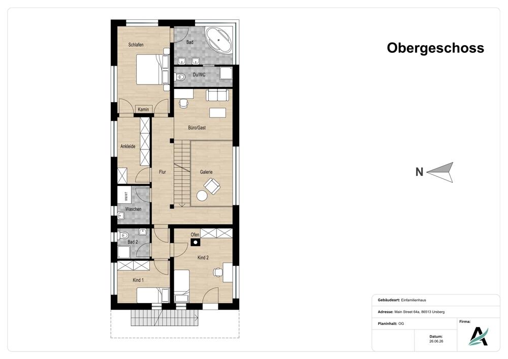 Grundriss OG 