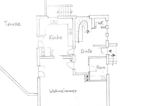 Skizze Grundriss EG