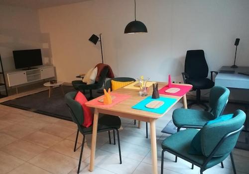 Essen und Wohnen