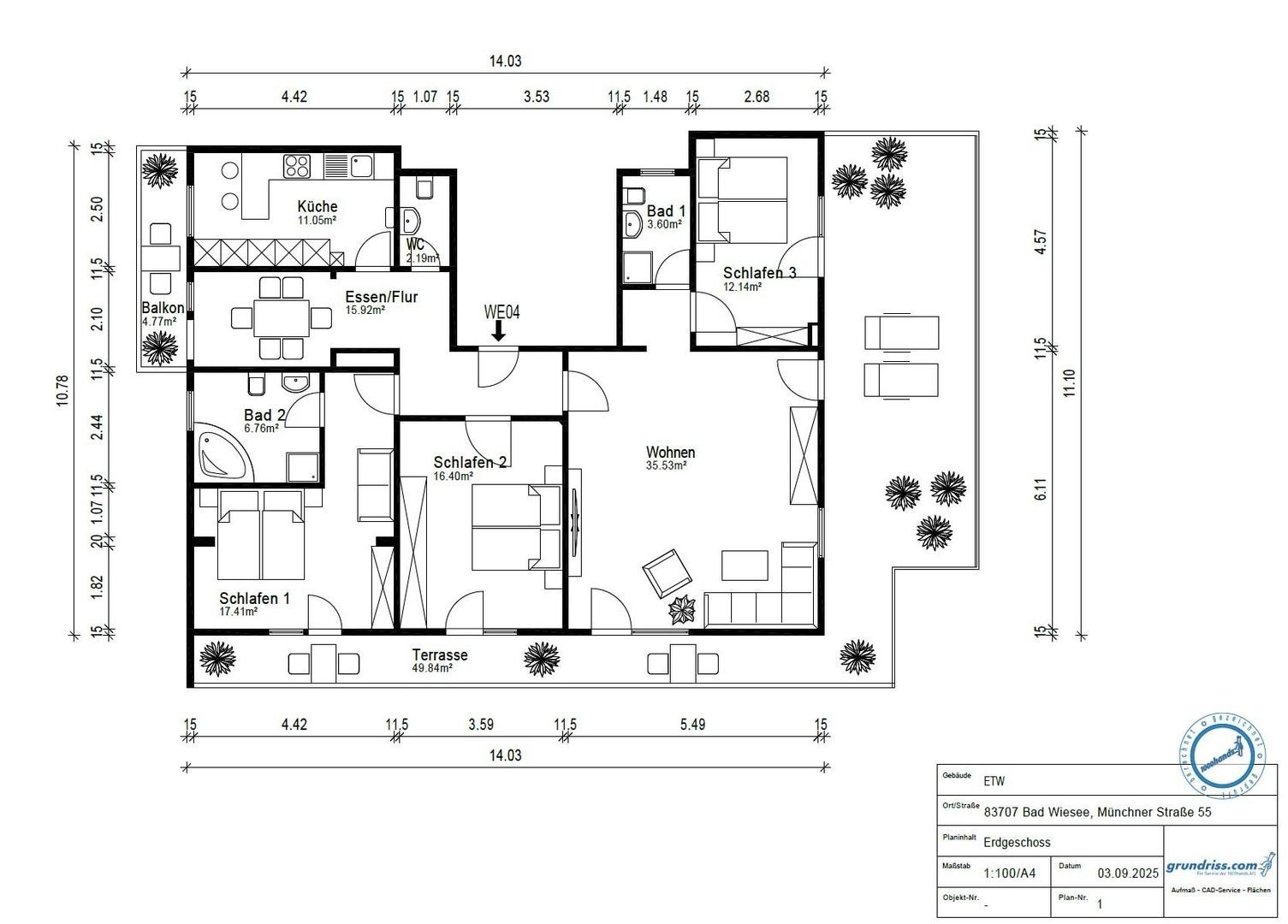 Grundriss 2025