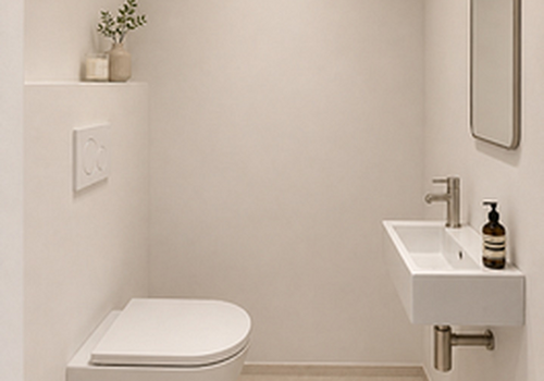 Gäste-WC visualisiert