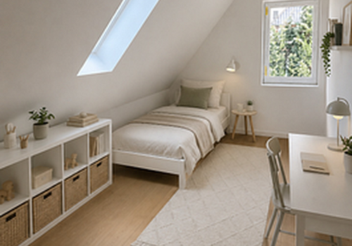 Schlafzimmer visualisiert