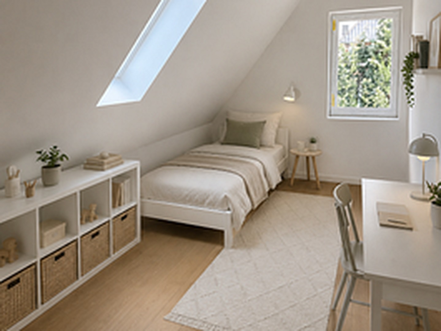 Schlafzimmer visualisiert