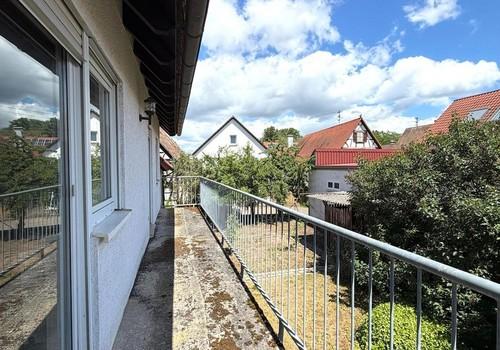 Hinterhaus: Balkon