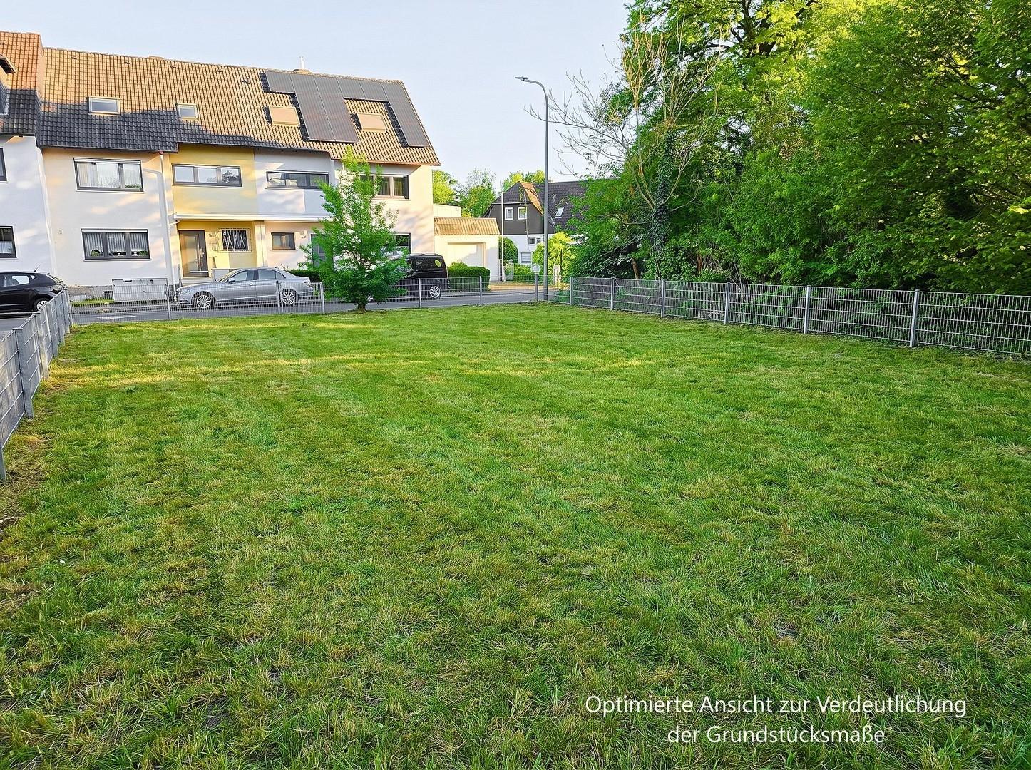 Sicht zur Straße (symb.)