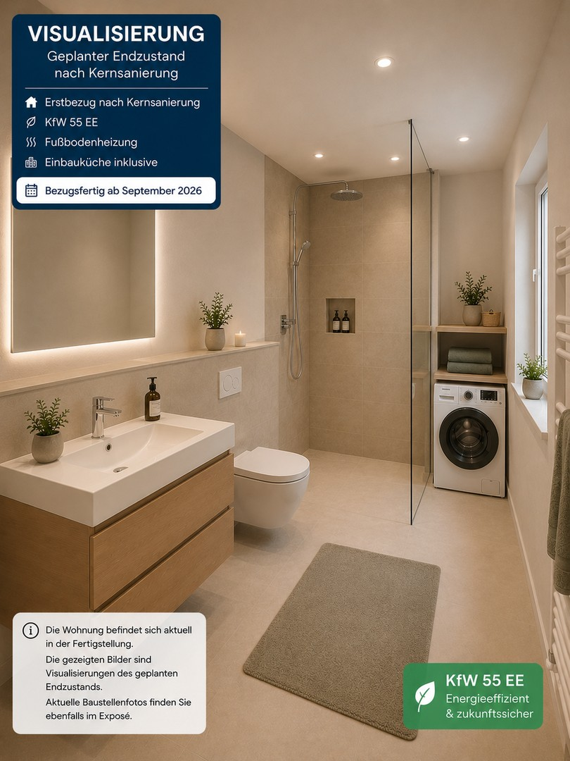 Visualisierung Badezimmer