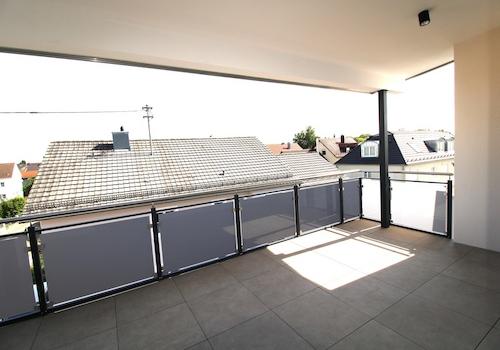 Südbalkon überdacht